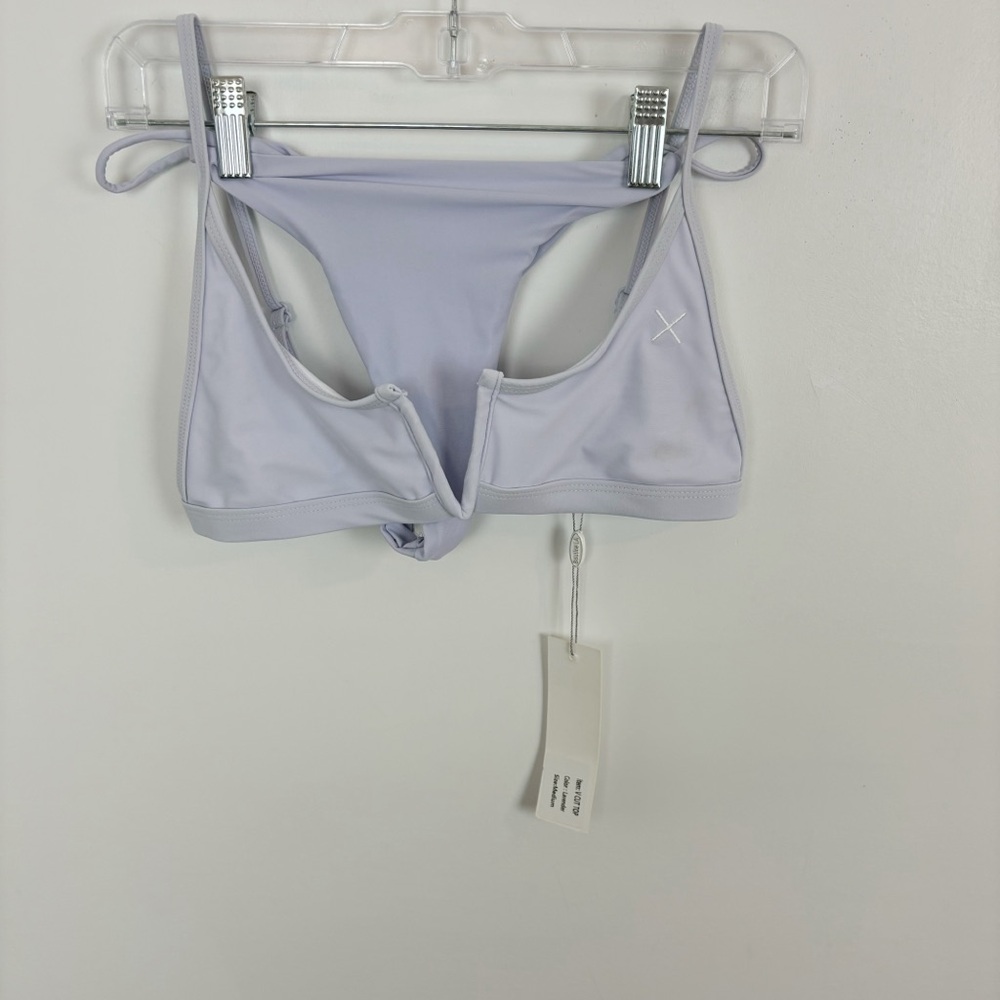 Boutine Los Angeles V Cut Top & Minimal Bottoms Lavender Size M/L - Picture 2 of 11
